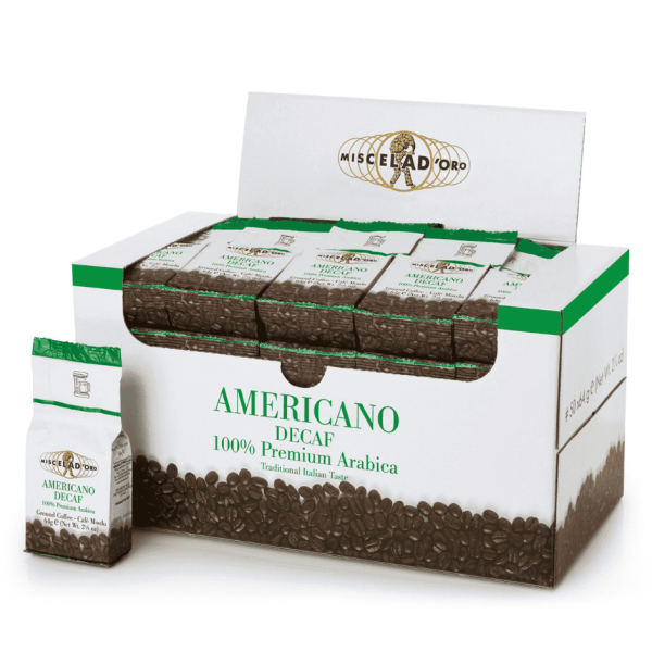 Americano Premium Decaf – Pack Caffè Filtro Macinato