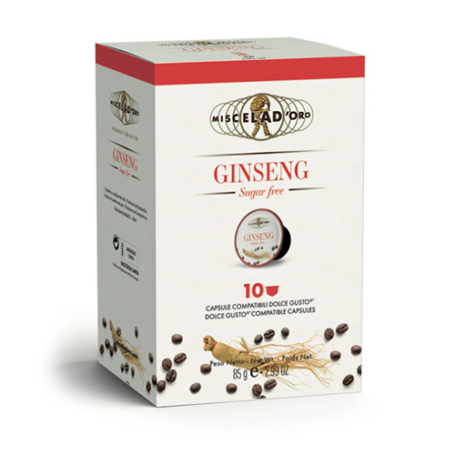 Ginseng - 10 capsule compatibili Dolce Gusto* - Miscela d'Oro