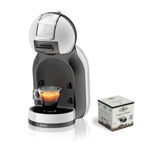 Macchina da caffè NESCAFÉ DOLCE GUSTO Mini Me KP123BK + 3 astucci di  capsule dolce gusto - Miscela d'Oro